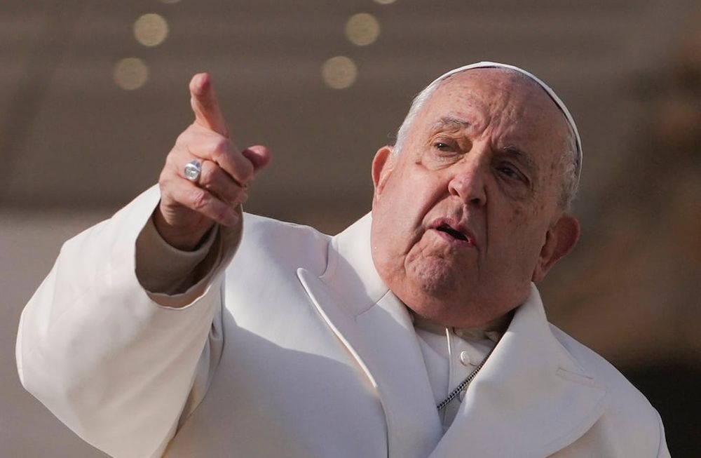 El papa Francisco&nbsp;&nbsp;