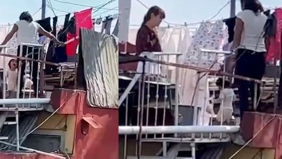 En la grabación difundida por redes sociales se escucha cómo la mujer le grita a la niña por haber perdido 500 pesos mexicanos. Foto: Web