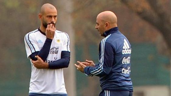 Mascherano salió a hablar de Sampaoli