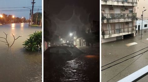 En solo cuatro horas las precipitacione ocasionaron la caída de 300 milímetros de lluvia, 200 en tan solo una hora.