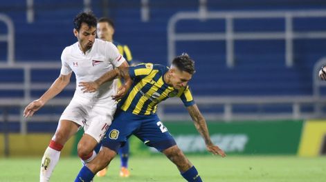 Rosario Central perdió ante Estudiantes de La Plata por 1 a 0 en la Copa de la Liga Profesional de Fútbol. Foto: Gentileza prensa Rosario Central.