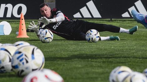 Franco Armani, el mejor arquero del fútbol argentino, será titular en River ante Estudiantes.&nbsp;