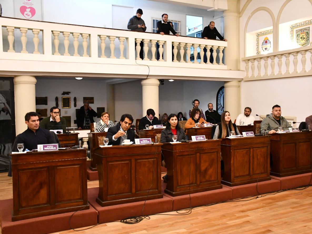 Concejo Deliberante de Guaymallén en sesión.&nbsp;