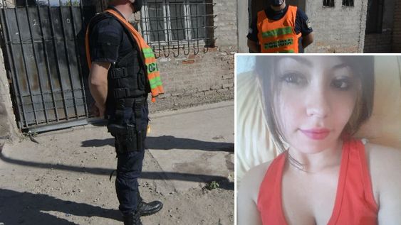 Daiana cayó desangrada en la vereda de la casa que alquilaba desde marzo. Sufrió heridas en el pecho, la espalda, el cuello y en la cabeza. Foto: Orlando  Pelichotti/ Los Andes