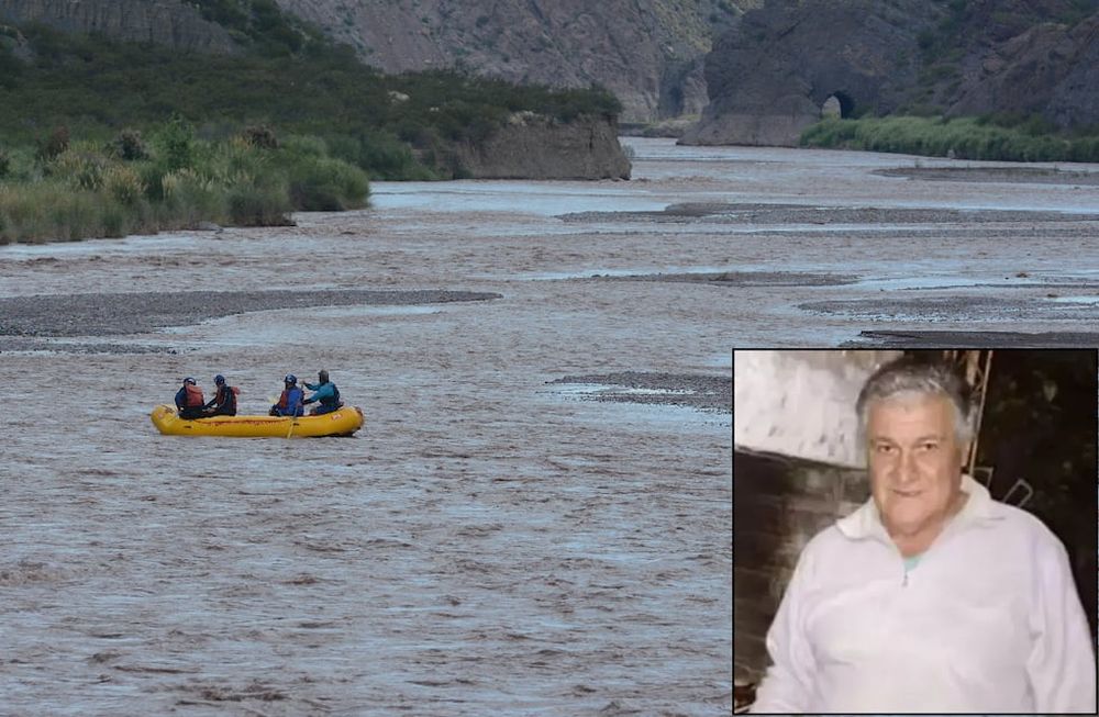 Humberto Rodríguez sigue sin aparecer. La fiscalía ordenó un quinto rastrillaje y esta vez se realizó en el Cañón del Atuel. - Los Andes