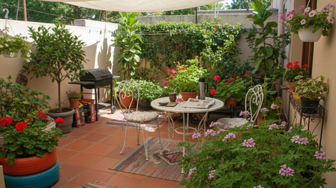 En el jardín, la jardinería y las plantas, nada se desperdicia realmente.