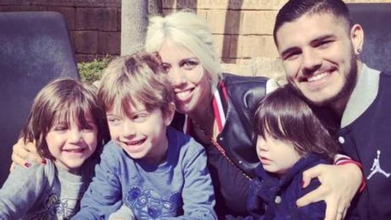 La divertida salida familiar de Wanda Nara y Mauro Icardi