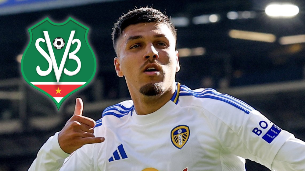 La selección de Surinam sumará al equipo nacional al delantero Joel Piroe del Leed United de la Premier League.