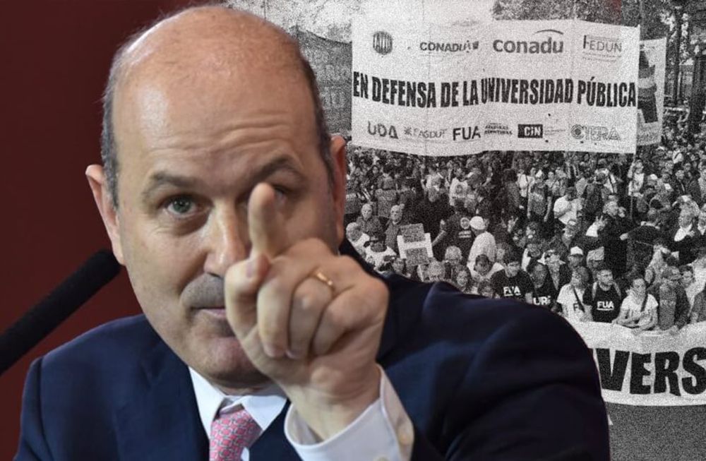 Federico Sturzenegger anunció un cambio en el sistema de rendición de gastos de las universidades públicas.