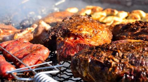 Asado en alza.