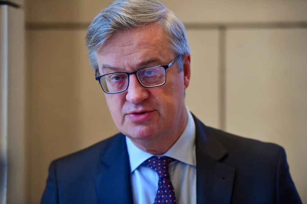 El embajador de la Unión Europea en Argentina, Erik Høeg, en Mendoza. 