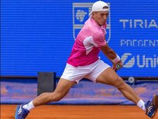 El jugador de tenis argentino Sebastián Báez brilló en Barcelona