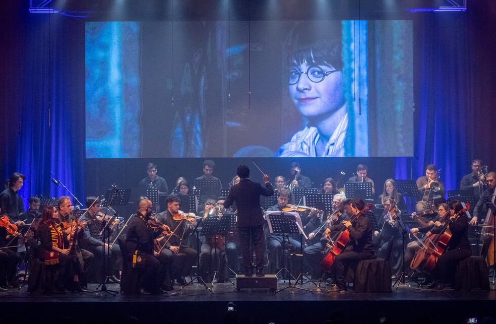 Harry Potter Sinfónico, en el teatro Plaza. Foto: Ignacio Blanco / Los Andes