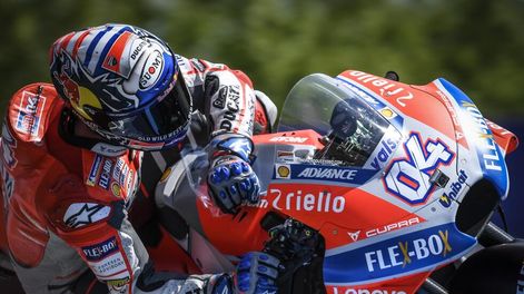 MotoGP: Dovizioso se quedó con la pole en República Checa