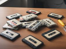 si tenes cassettes viejos guardados, tenes un tesoro: el paso a paso para convertirlo en un objeto util