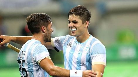 Los Andes | Agustín Mazzilli y Gonzalo Peillat en la Selección Argentina de hockey sobre césped / Foto: Gettyimages