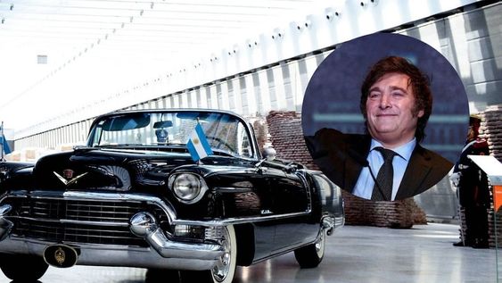 ¿Milei usará el Cadillac que compró Perón en su asunción presidencial?