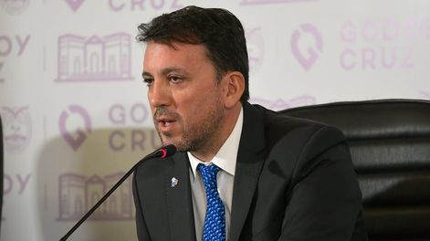 Los Andes | Inicio de sesión del Concejo Deliberante de Godoy Cruz, los ediles estuvieron en el recinto del HCD, presenciaron  el discurso del intendente Tadeo García ZalazarFoto: Orlando Pelichotti