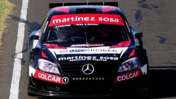 Canapino, el hombre récord en Top Race