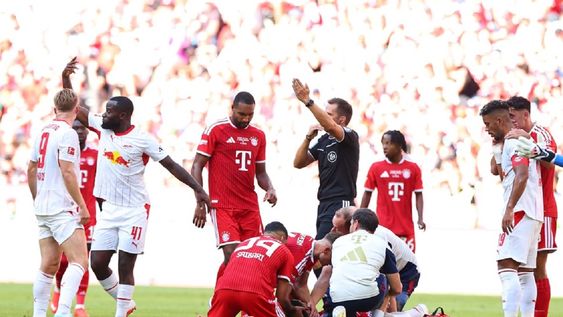 Fútbol. Jamal Musiala causó miedo entre la parcialidad de su equipo y sus compañeros