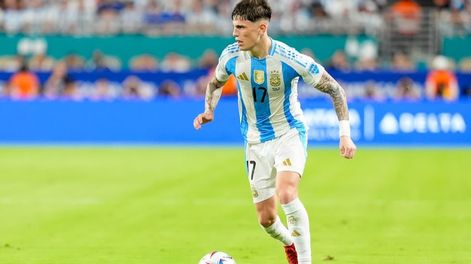 Los Andes | Alejandro Garnacho, en el podio de los jugadores jóvenes más caros del mundo. / Gentileza.