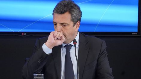 Sergio Massa, ministro de Economía de la Nación. (Clarín)