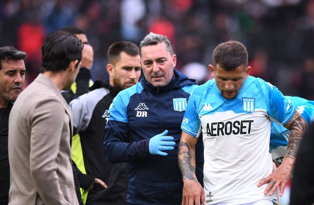 Vecchio, que venía siendo figura, tendrá al menos ocho meses de recuperación (Prensa Racing)