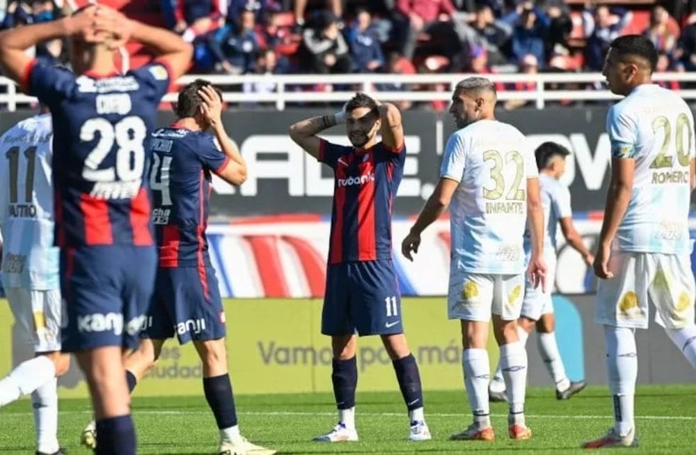 Crisis en San Lorenzo: perdió en la última pelota y los hinchas no perdonaron. / Gentileza.