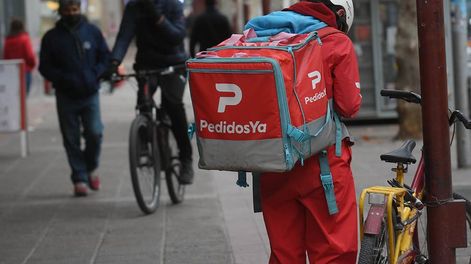 PedidosYa ofrece empleo en Mendoza. Foto: José Gutiérrez /  Los Andes