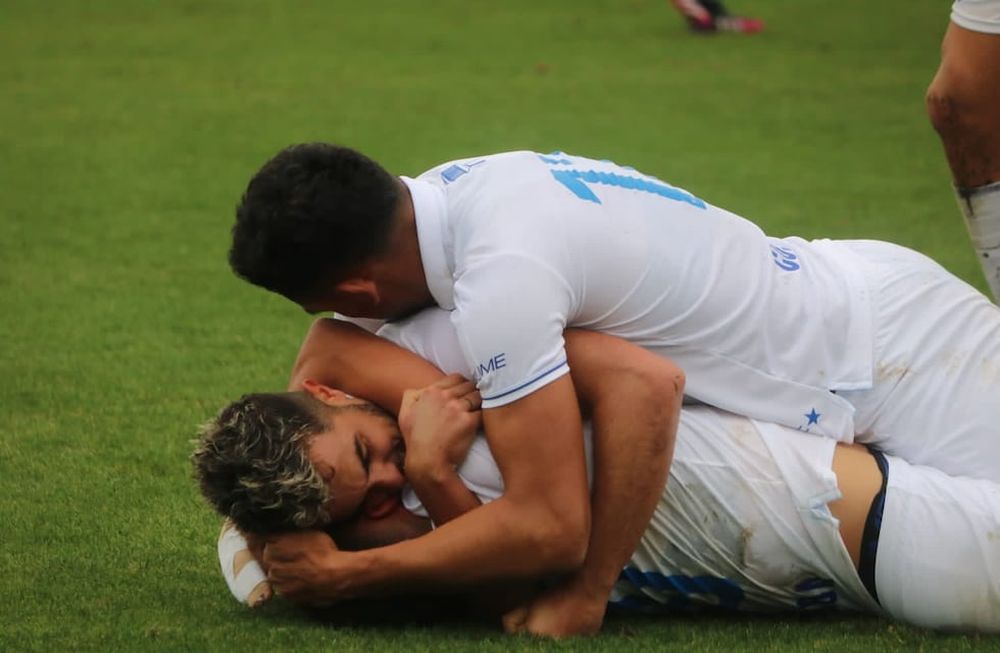 Con goles de Lomónaco y Ojeda el Tomba le ganó a Defensa y Justicia y terminará la fecha como uno de los punteros / Twitter Godoy Cruz.