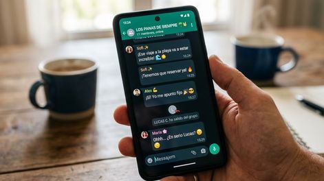 Los Andes | salir del grupo de whatsapp
