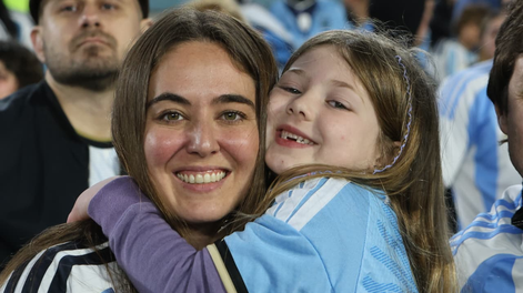 Los Andes en la despedida de Lionel Messi: todo el color de los hinchas de la Selección Argentina.