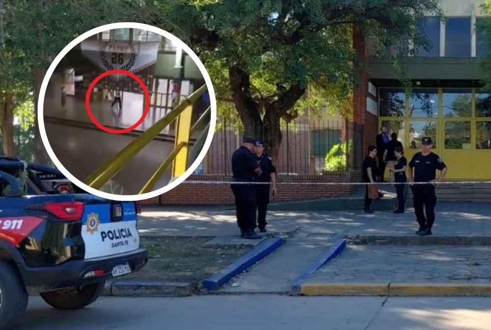 Le desarmó la cabeza y se empezó a reír: así escondió la escopeta el asesino de la escuela en Santa Fe