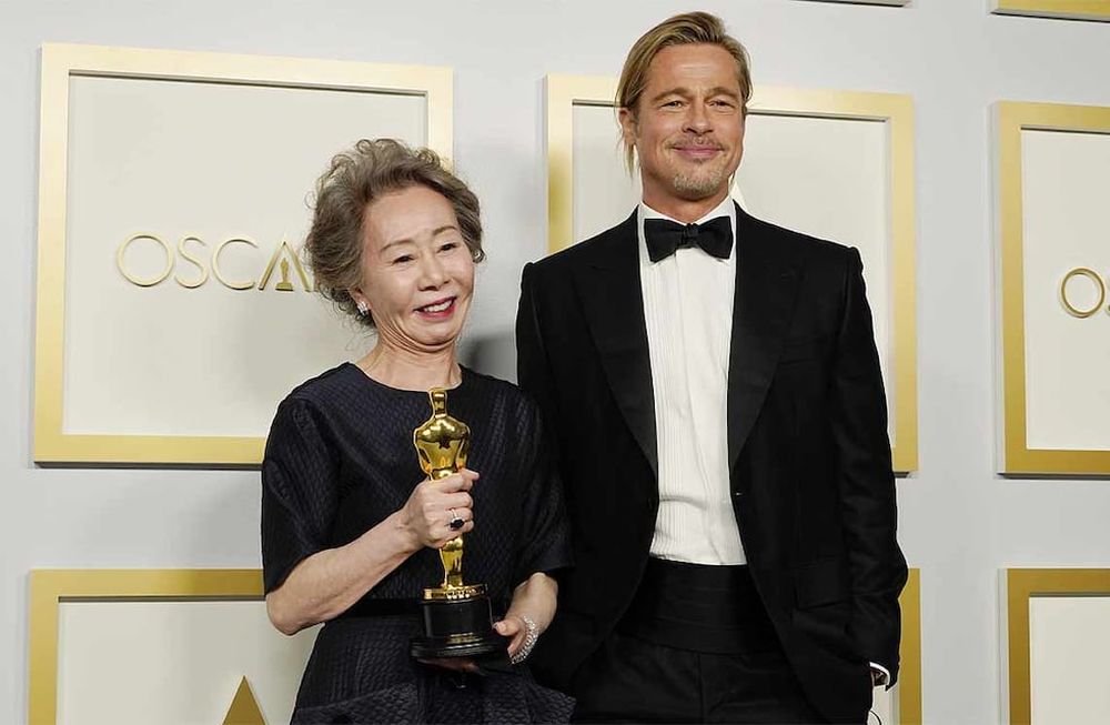 Brad Pitt volvió a aparecer en público más galán que nunca y se llevó un piropo inesperado