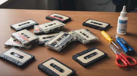 Los Andes | reciclaje de cassettes