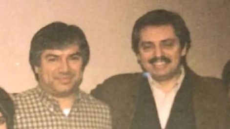 Alberto Fernández dijo que no conoce a Lázaro Báez, pero una foto lo contradice. Imagen: Twitter.