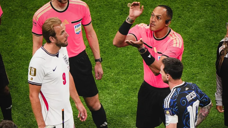 Messi emuló a Maradona en el sorteo frente a Inglaterra en el Mundial 2026.&nbsp;