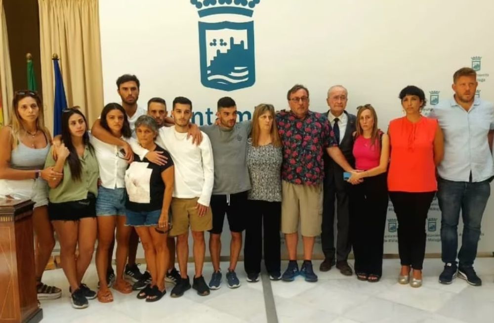 Los familiares de los marplatenses desaparecidos en Málaga instan a la Subdelegación Española a que continúe la búsqueda aérea. Foto: Infobae