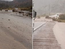 Interrumpen el tránsito hacia Uspallata Interrumpen el tránsito hacia Uspallata