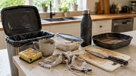 como ordenar la cocina: 8 objetos que deberias tirar de inmediato, segun los expertos