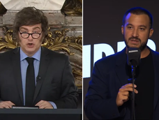 Milei respaldó la denuncia contra Tomás Rebord Milei respaldó la denuncia contra Tomás Rebord