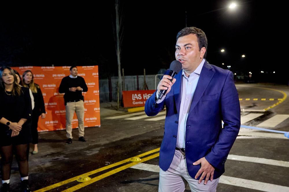 El intendente de Las Heras, Francisco Lo Presti.