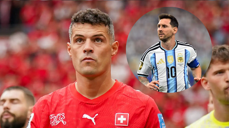 Granit Xhaka, capitán de Suiza, preocupado por el nivel de Lionel Messi: No sé si podremos detenerlo