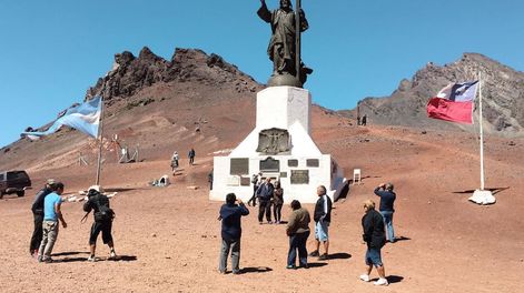 Monumento al Cristo Redentor Mendoza.