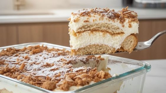 fresco y sin horno: como hacer un delicioso y cremoso postre de vainilla, dulce de leche y coco
