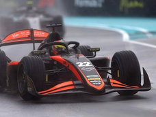 El caos del clima en Miami: Nicolás Varrone se quedó sin puntos tras rozar el podio el sábado. El caos del clima en Miami: Nicolás Varrone se quedó sin puntos tras rozar el podio el sábado.