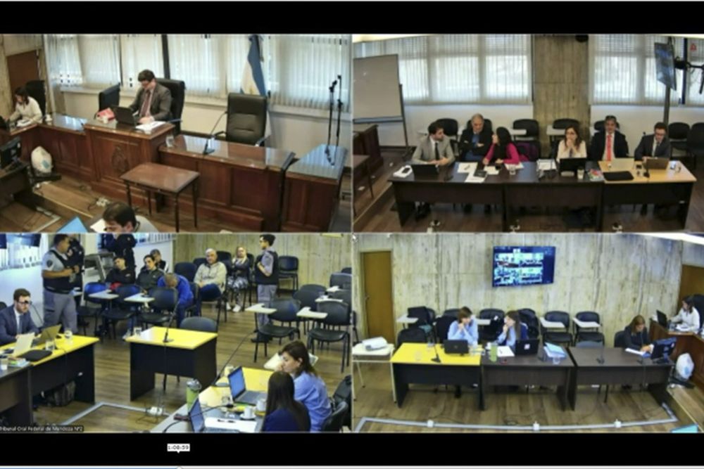 El juicio realizado en le TOF N° 2. Gentileza MPF. 