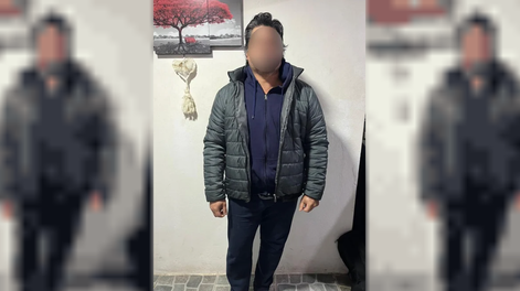 El detenido por amenazar a Milei.