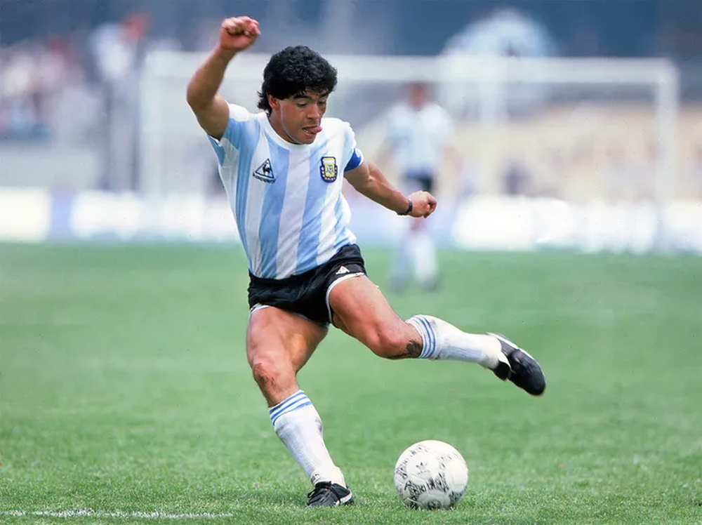 Diego Maradona es para muchos el zurdo más importante de la historia. 