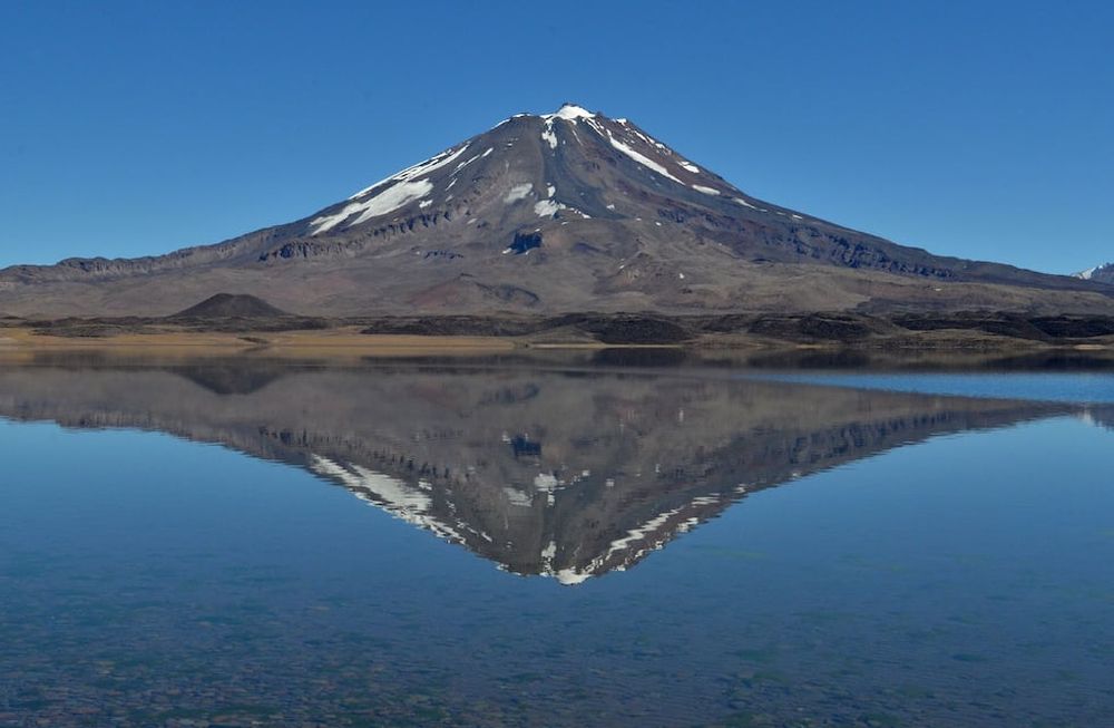 Laguna del Diamante, en San Carlos. Foto: Claudio Gutiérrez / Los Andes